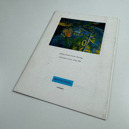 Leaflet for Jeffrey Dennis: Recent Paintings | New Gallery, 1986 text Stuart Morgan