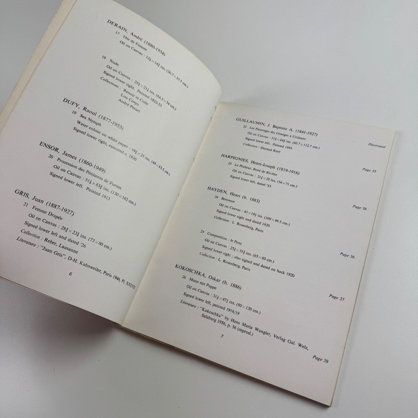XIX and XX century European masters | Marlborough Fine Art June-July 1957