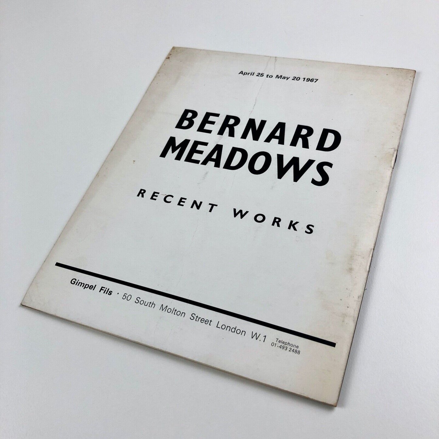 Bernard Meadows Recent works | Gimpel Fils 1967