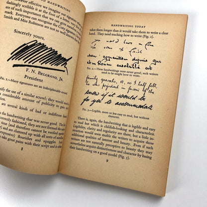 Good Handwriting and How to Acquire It, by John C. Tarr | Pan Books, 1957