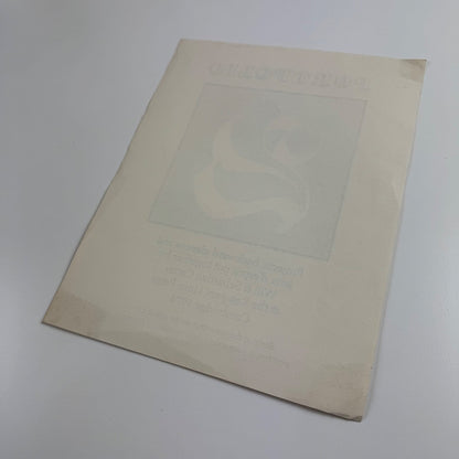 Small poster for Portfolio... Will & Sebastian Carter Rampant Lions Press 1974