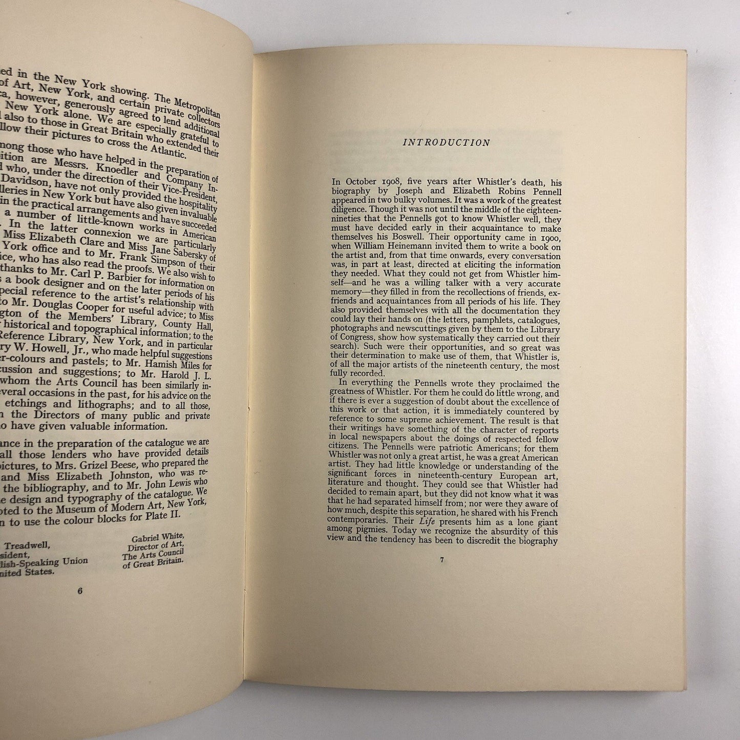 James McNeill Whistler | Arts Council, London & Knoedler Galleries New York, 1960