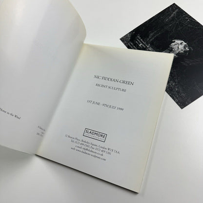 Nic Fiddian-Green. Recent Sculpture | Exhibition catalogue | Sladmore Gallery 1999