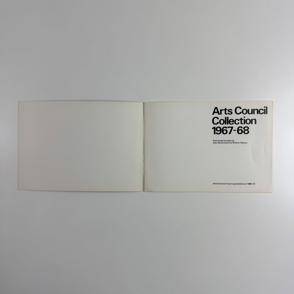 Arts Council Collection 1967-68 | Paintings bought by Alan Bowness & Robyn Denny | Arts Council touring exhibition 1969-73