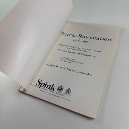 Thomas Rowlandson | Spink and Morton Morris & Co, 1978