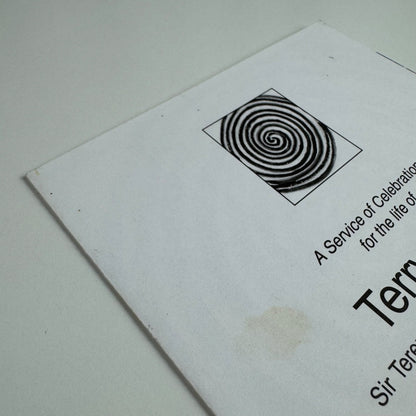 Service of Celebration leaflet for the life of Terry Frost St Peter’s Church Newlyn 2003