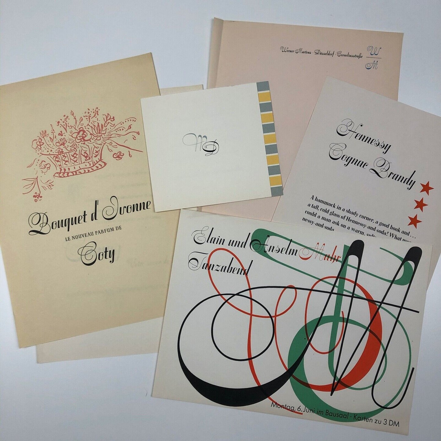 Symphonie | Nach Entwüfen von Imre Reiner | Bauersche Giesserei | Type specimen folder and inserts