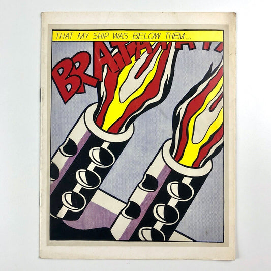 Die Kestner-Gesellschaft (Kestner Society) Hanover become a member leaflet c.1969 | Roy Lichtenstein cover