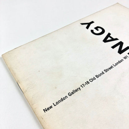 Moholy-Nagy Paintings & Collages 1914-1946 | New London Gallery catalogue booklet, 1961