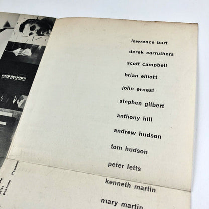 Construction: England: 1950-1960 | Drian Gallery, 1961 exhibition catalogue