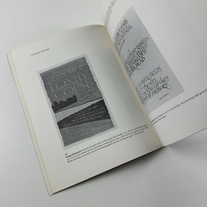 Contemporary British Lettering. A collection of newly commissioned works | Michael Taylor Rare Books, 1984