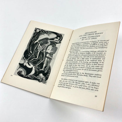 A Thing of Beauty is a Joy Forever Golden Cockerel Press stock list c.1955