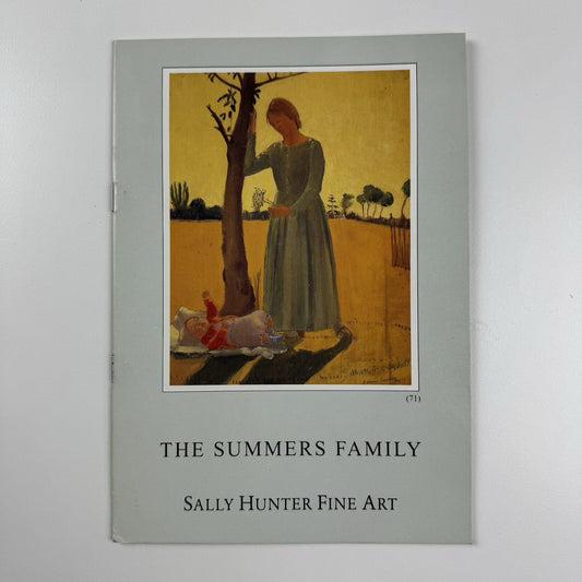 Exhibition leaflet – The Summers Family [Nora and Gerald] | Sally Hunter Fine Art, 1995