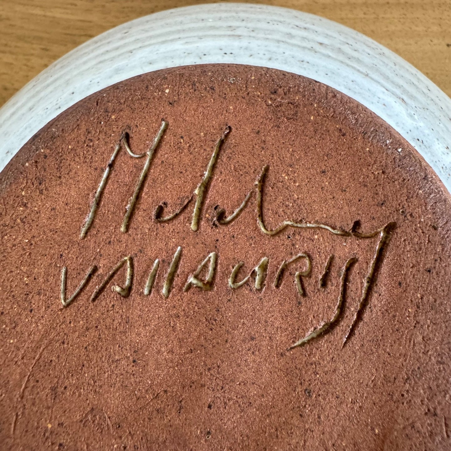 Jean-Claude Malarmey for Vallauris | Small dish | French c.1950s, inscribed signature
