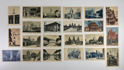 22 postcards relating to the Exposition Coloniale Internationale de Paris 1931