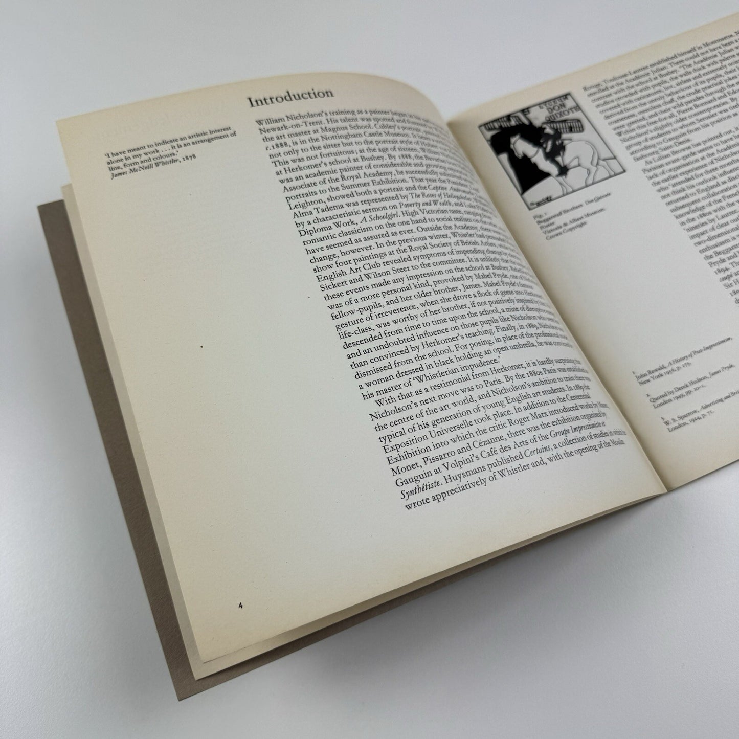 William Nicholson – Paintings, Drawings & Prints | Arts Council catalogue, 1980/81