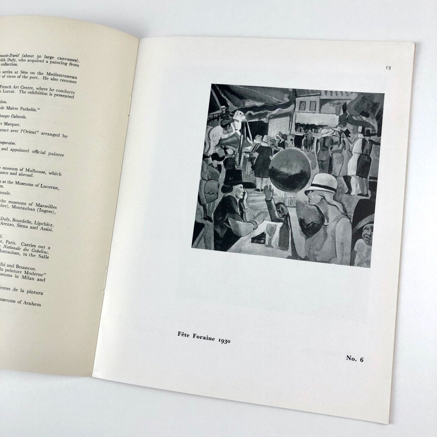 François Desnoyer: Paintings & Drawings | Marlborough Fine Art London | October 1955