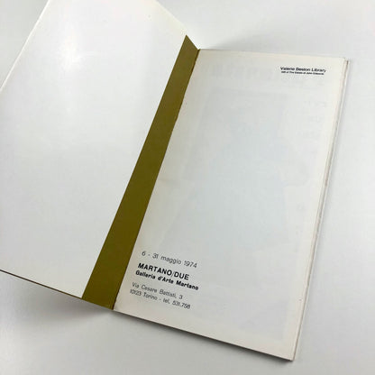 [Giacomo] Balla | Galleria d'Arte Martano Torino 1974