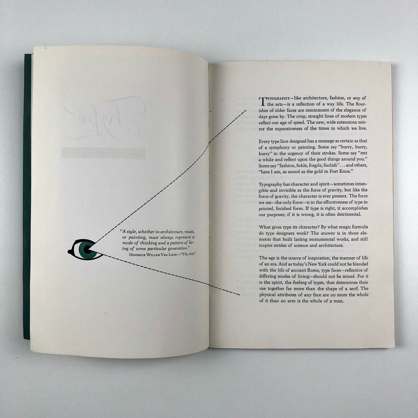 How To Select Type Faces – booklet with 6 folded inserts | Intertype Company