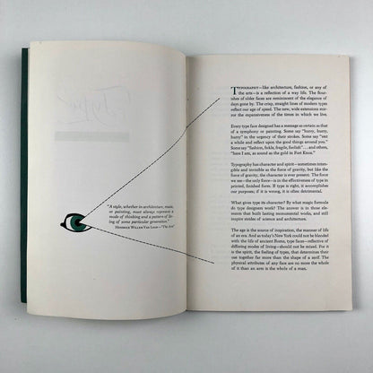 How To Select Type Faces – booklet with 6 folded inserts | Intertype Company