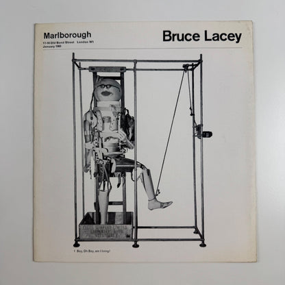Bruce Lacey | Marlborough Janury 1965 cat. 154 design by Gordon House