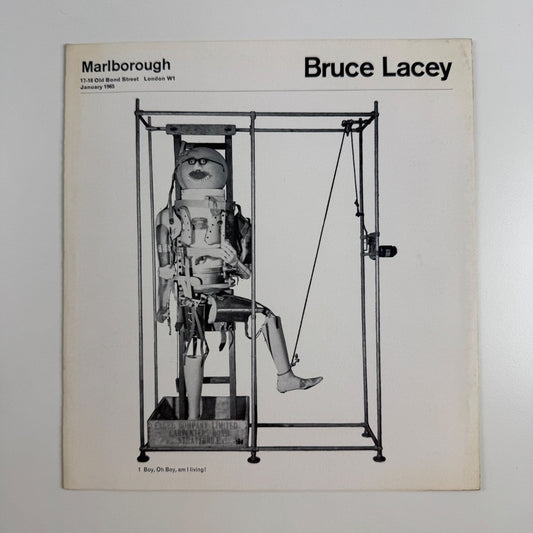 Bruce Lacey | Marlborough Janury 1965 cat. 154 design by Gordon House