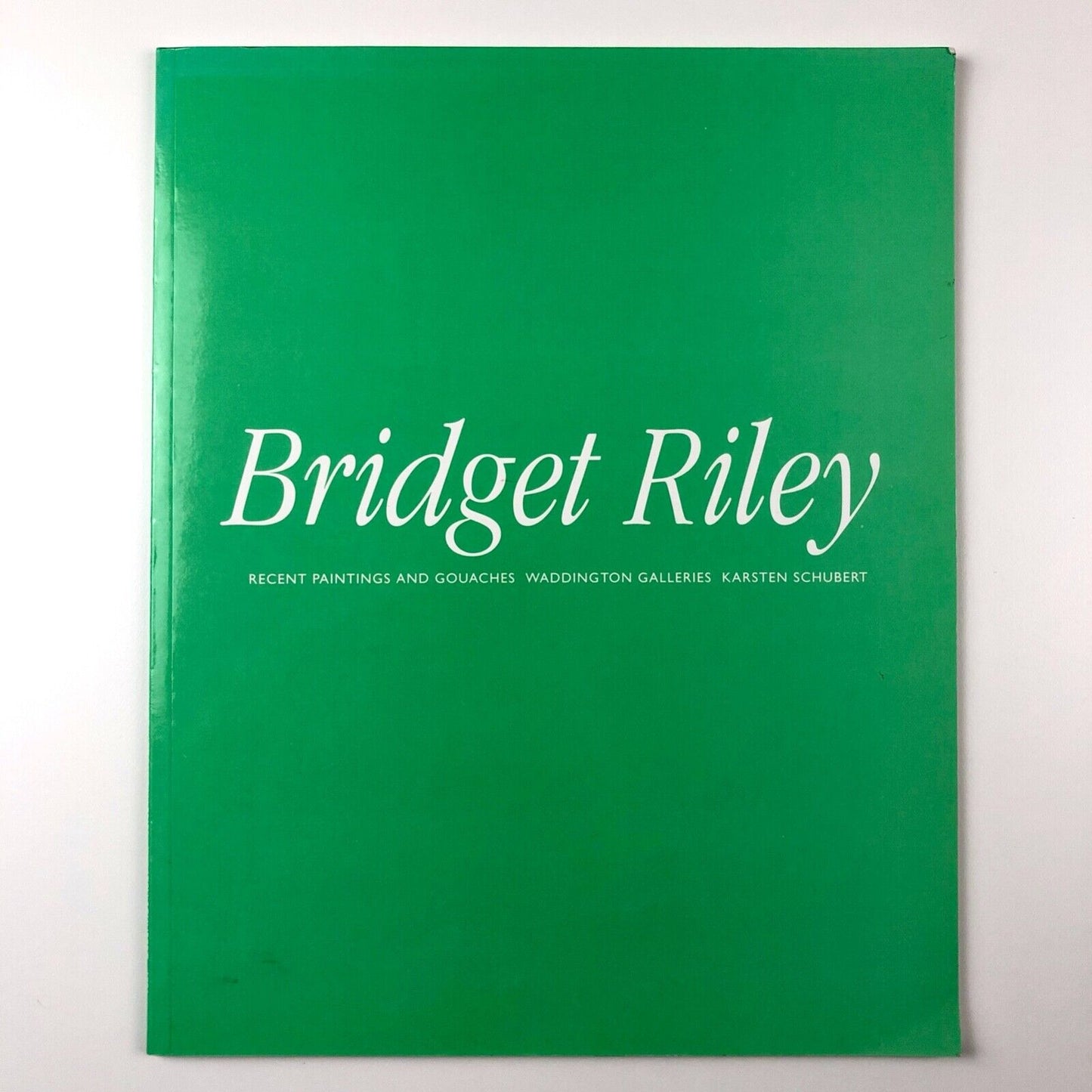 Bridget Riley: Recent Paintings and Gouaches | Waddington Galleries and Karsten Schubert, London, 1996
