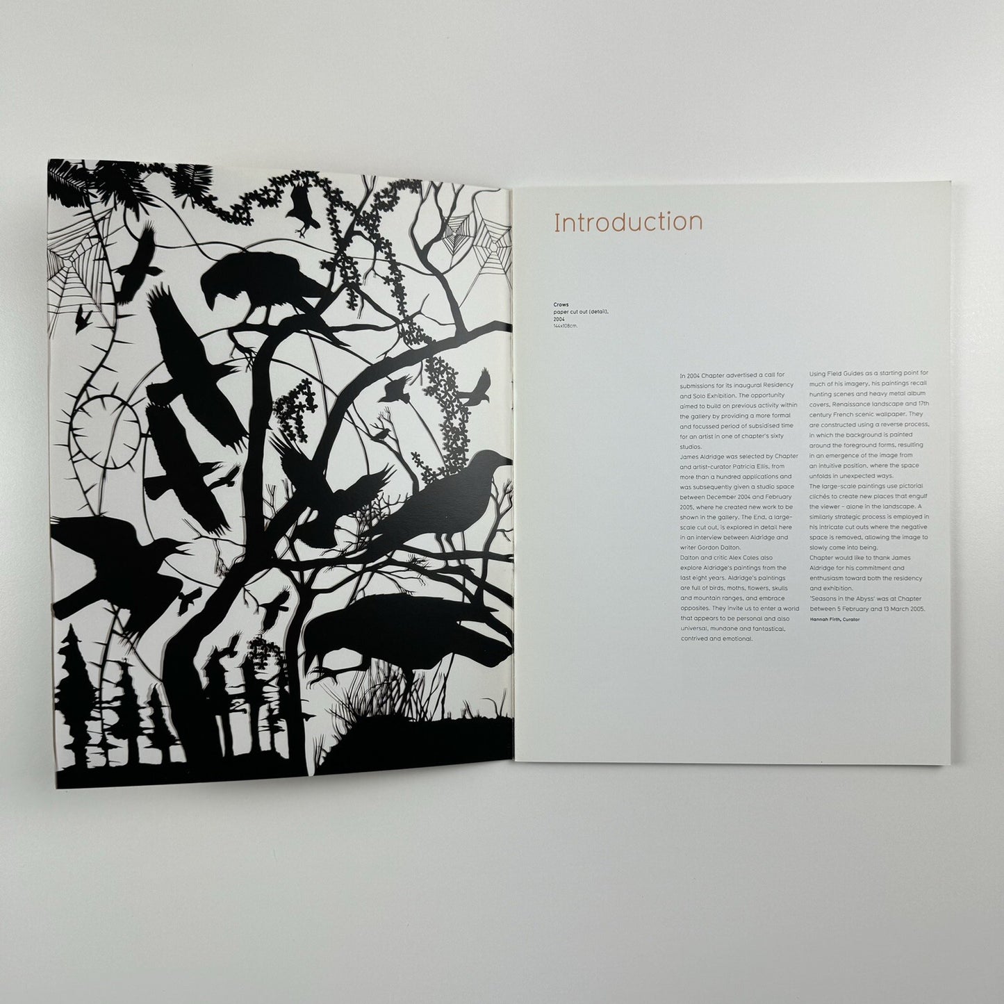James Aldridge. Seasons in the Abyss | Chapter/David Riseley Gallery, 2005
