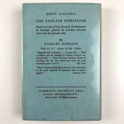 English Prayer Books: An Introduction to the literature of Christian public worship by Stanley Morison | Cambridge University Press, 1949 3rd edition