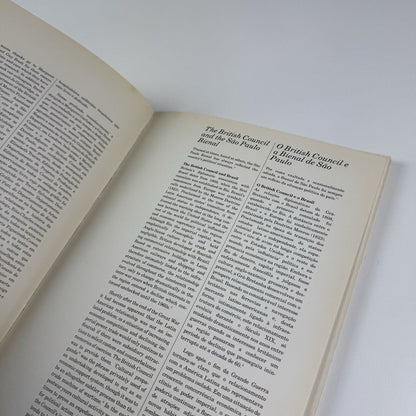 Britain and the Sao Paulo Bienal 1951-1991 | British Council, 1991