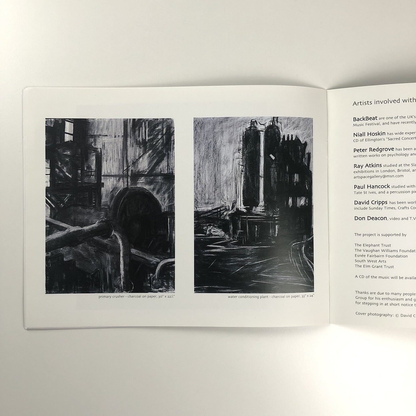 Broken Ground | Ray Atkins, Peter Redgrove, Paul Hancock | 2001 exhibition catalogue