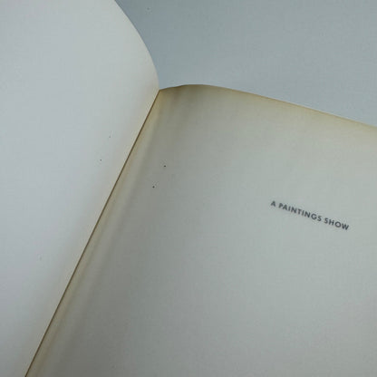 Michael Craig-Martin, Gary Hume, Christopher Wool a paintings show | Karsten Schubert, 1990