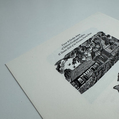 Book launch invite for Newhaven-Dieppe Recollections and some history of the town of Dieppe by Frank Martin | Editions Graphiques Gallery 1996