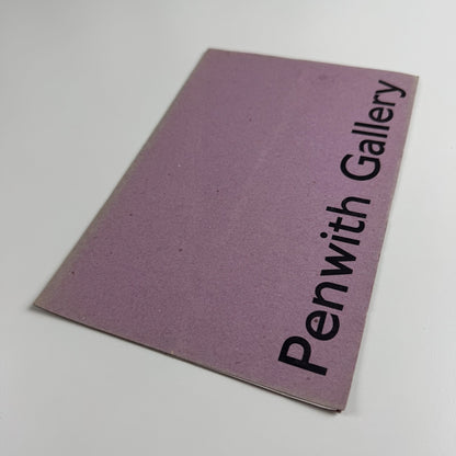 Catalogue Penwith Society Gallery Winter exhibtion 1973/74