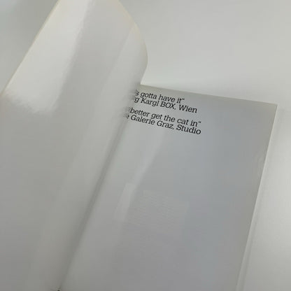 Gabi Trinkaus “works” | Georg Karl BOX and Neue Galerie Graz, 2005 catalogue