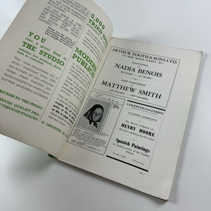 The Studio – November 1936 Vol 112, No 524 | Art in Germany Under the Nazis