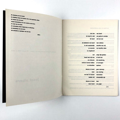 Josef Albers | Stedelijk Museum exhibition catalogue no. 265, 1961