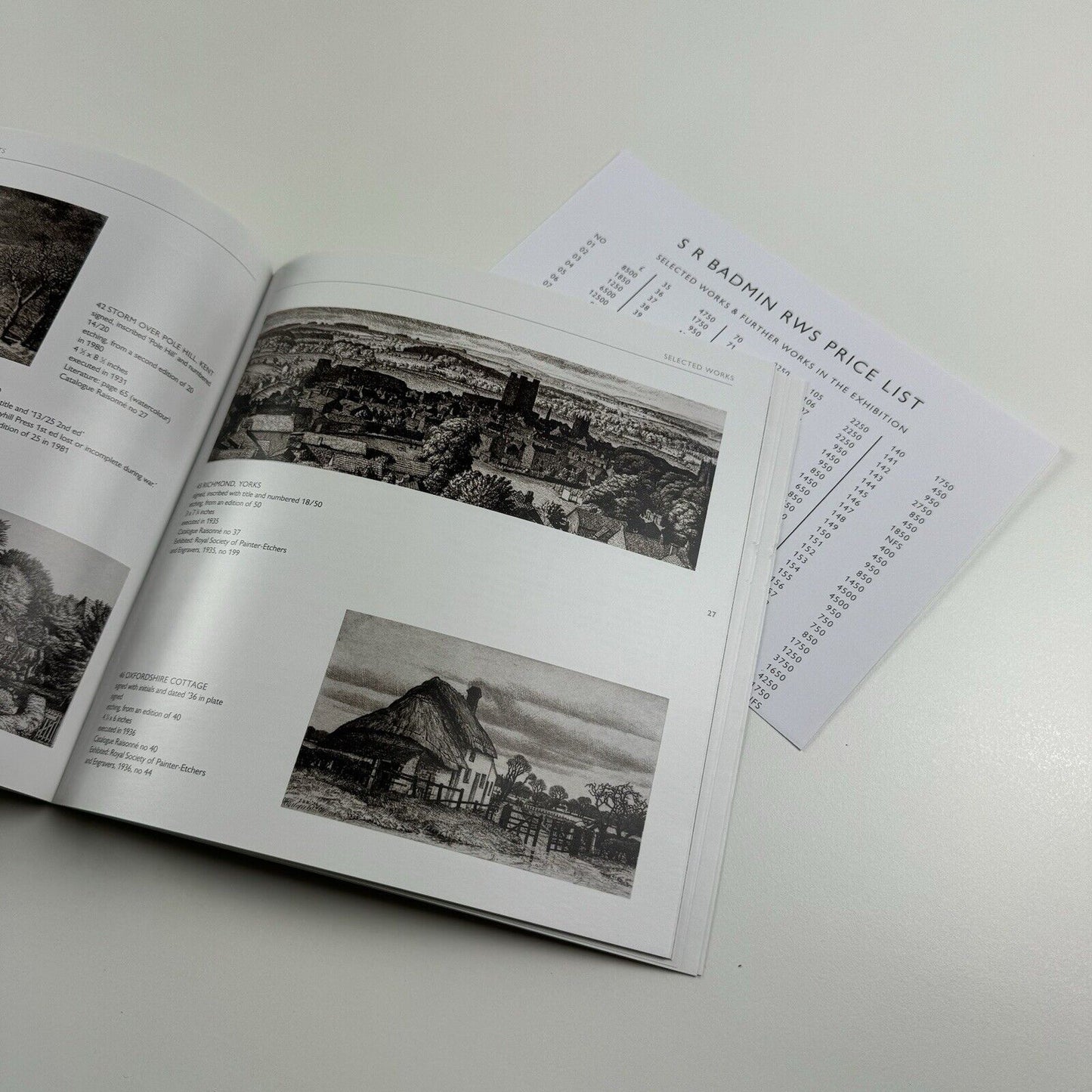 SR Badmin RWS. Paintings, Drawings & Prints | Chris Beetles, 2015