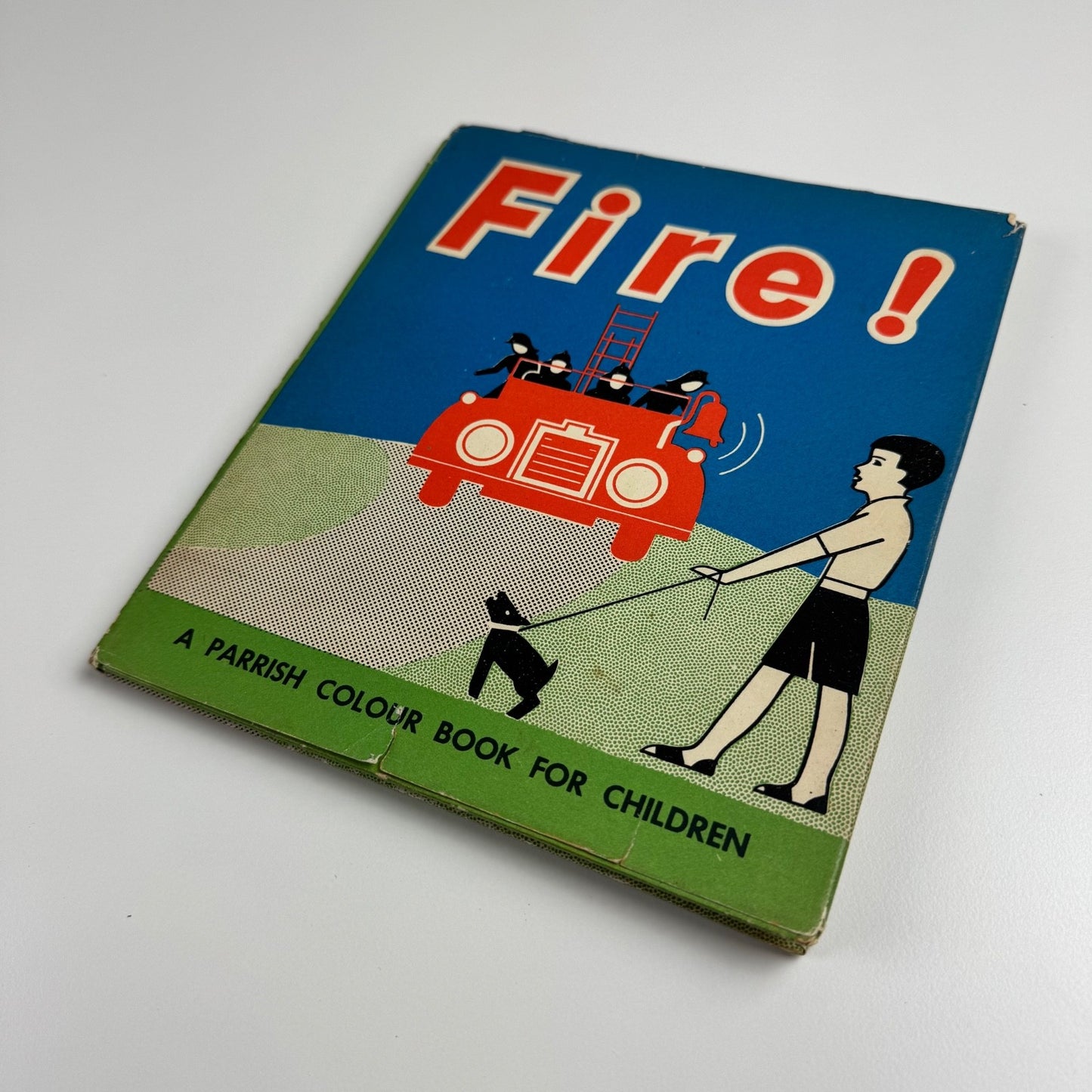 Fire! A Parrish Colour Book for Children by Marie Neurath. Max Parrish, London, 1950 Isotype Institute