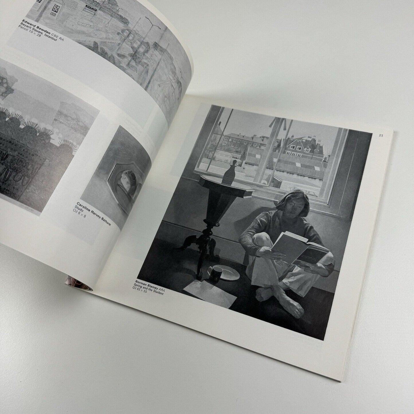 The Royal Academy Illustrated 1975 207th Summer Exhibition | cover Peter Blake | typography Gordon House