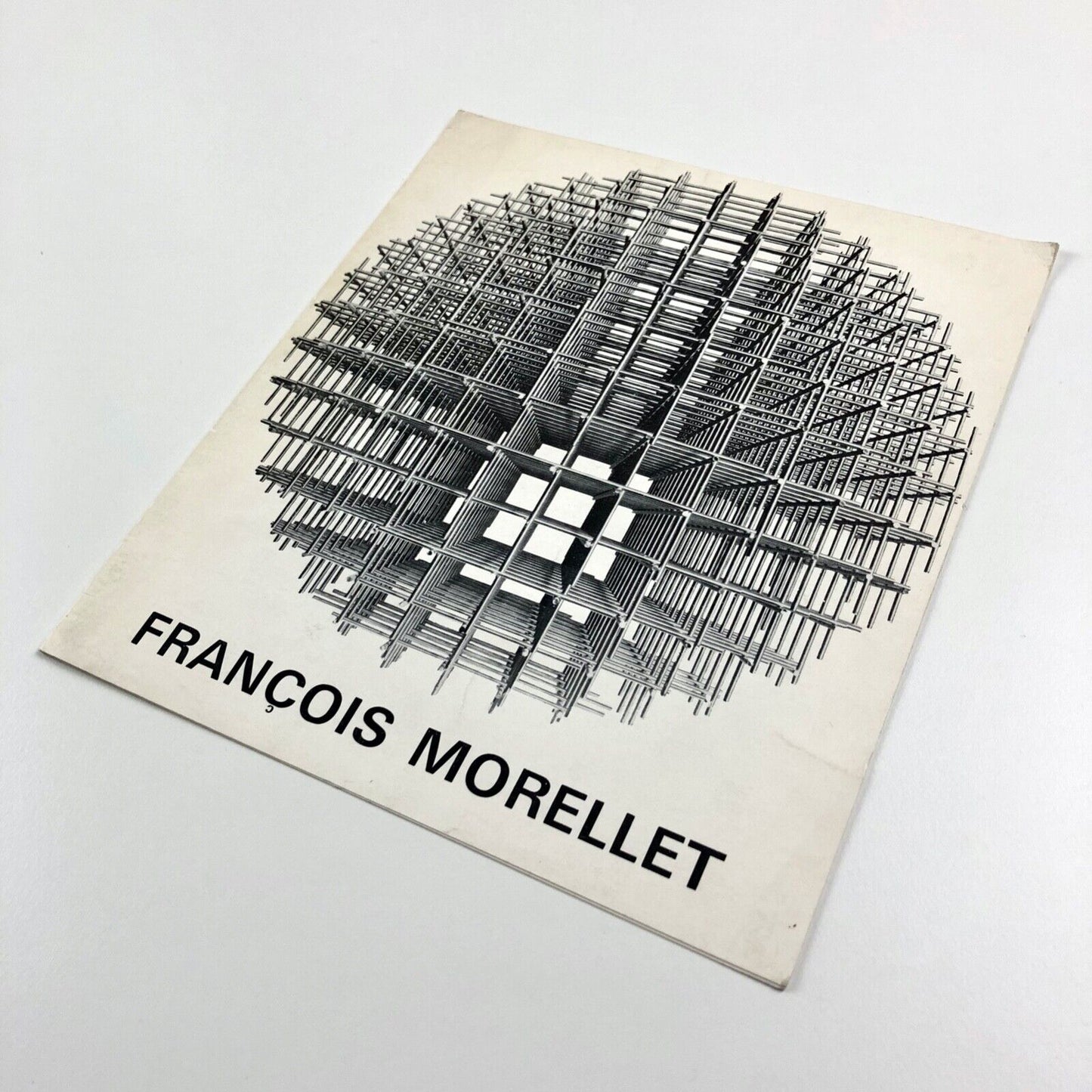 Folding card for François Morellet Paintings, drawings and objects 1954-1977 | Annely Juda Fine Art, 1977
