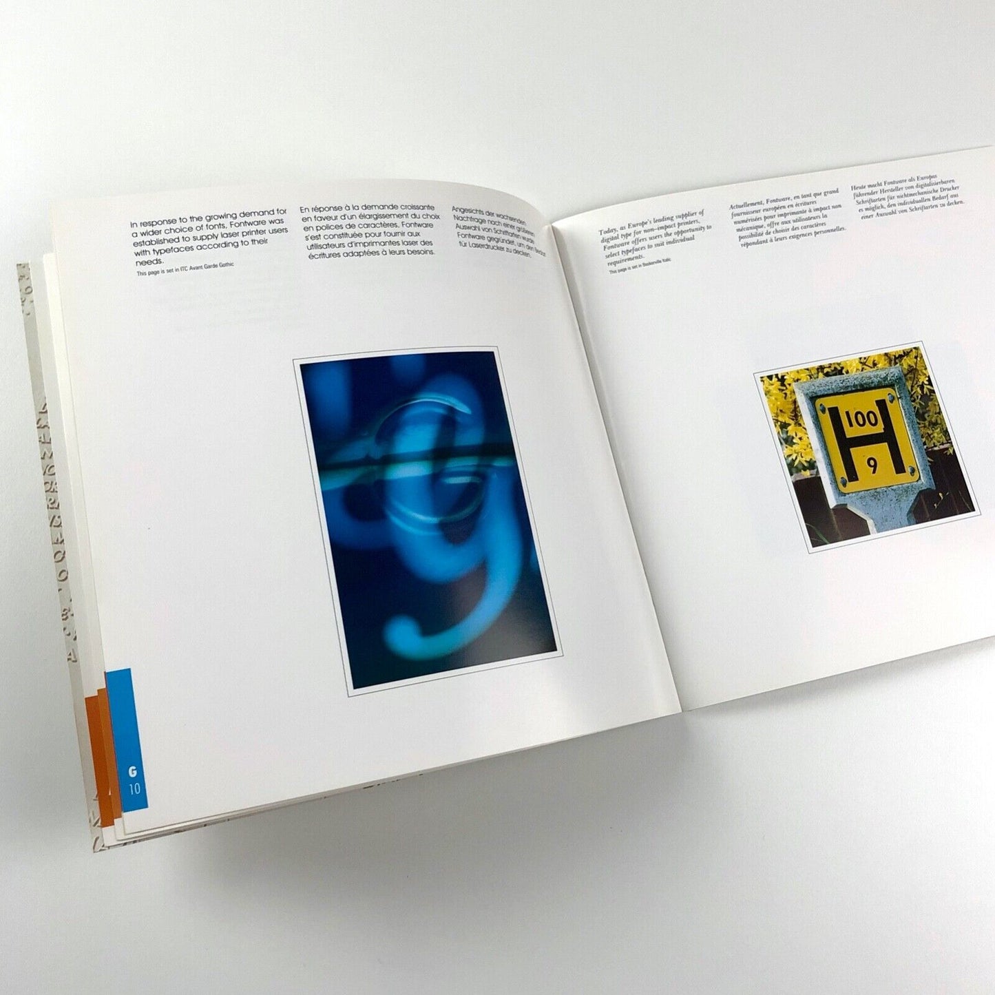 Odd Types - photography of letterforms | Fontware Limited brochure