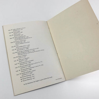 Picasso. Drawings & Watercolours since 1893 | Institute of Contemporary Arts, 1951