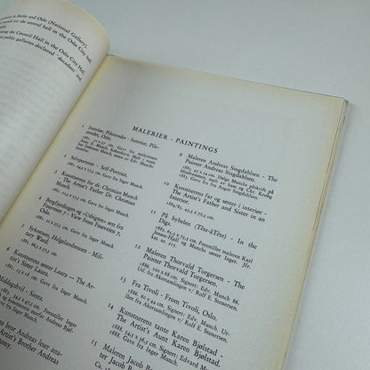 Munch-Museet. Katalog 3 - 1964. Oslo Kommunes Kunstsamlinger, Oslo, 1964