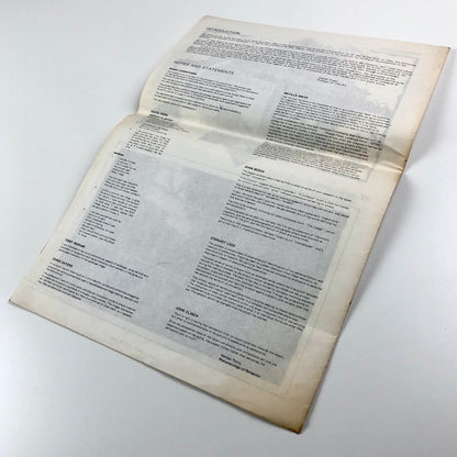 An Exhibition of Work by Artists... | Department of Fine Art, Trent Polytechnic exhibition leaflet, 1975