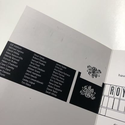 Private view invite – Royal College of Art Printmaking | Marlborough Graphics Ltd exhibition: student and staff works, 1992