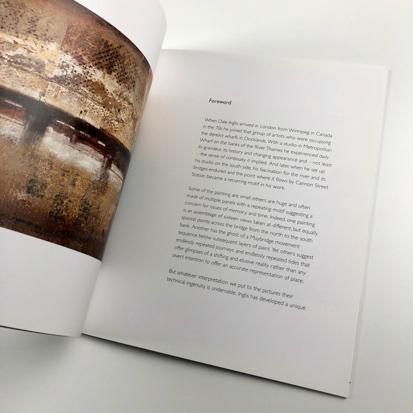Dale Inglis. The Sound of Water. Paintings 2018 | Art Space Gallery catalogue