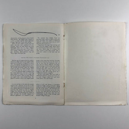 Scottish Silver Spoons | Joy Scott Whyte, Scottish Art Review 1966 offprint