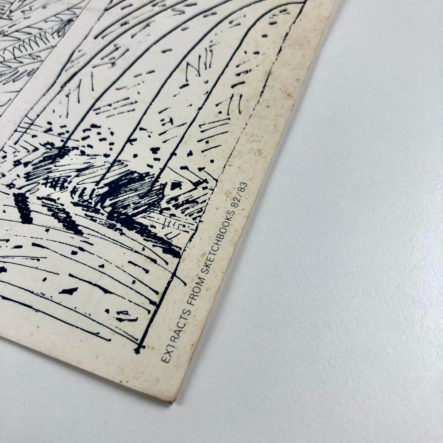 John Loker. Works on paper 1970 to 1983 | Angela Flowers, London | Folded card