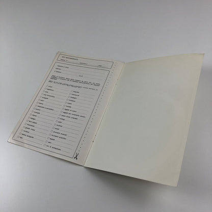 Sergio Agosti | Galleria Giorgi, Florence | July 1976 exhibition catalogue